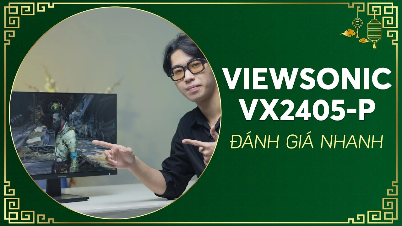 ViewSonic VX2405-P-MHD 24” Full HD IPS Gaming Monitor - ViewSonic